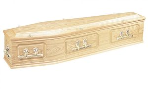 Brinkley Oak coffin