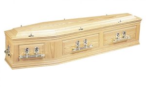 Cambridge Solid Oak coffin