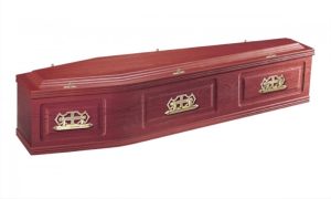 Canterbury Sapele coffin